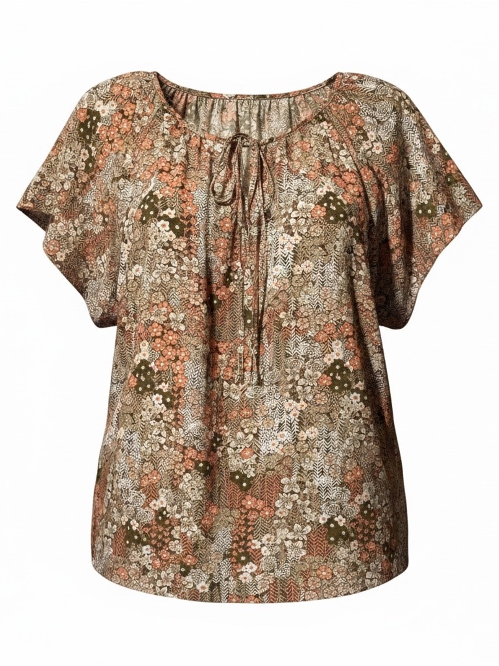 ladies floral top 2xl Dokotoo Peasant Boho